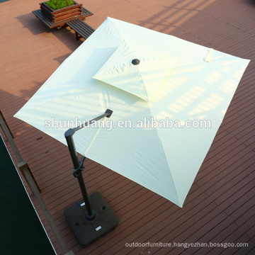 promotional big sun umbrella garden swing poolside umbrella